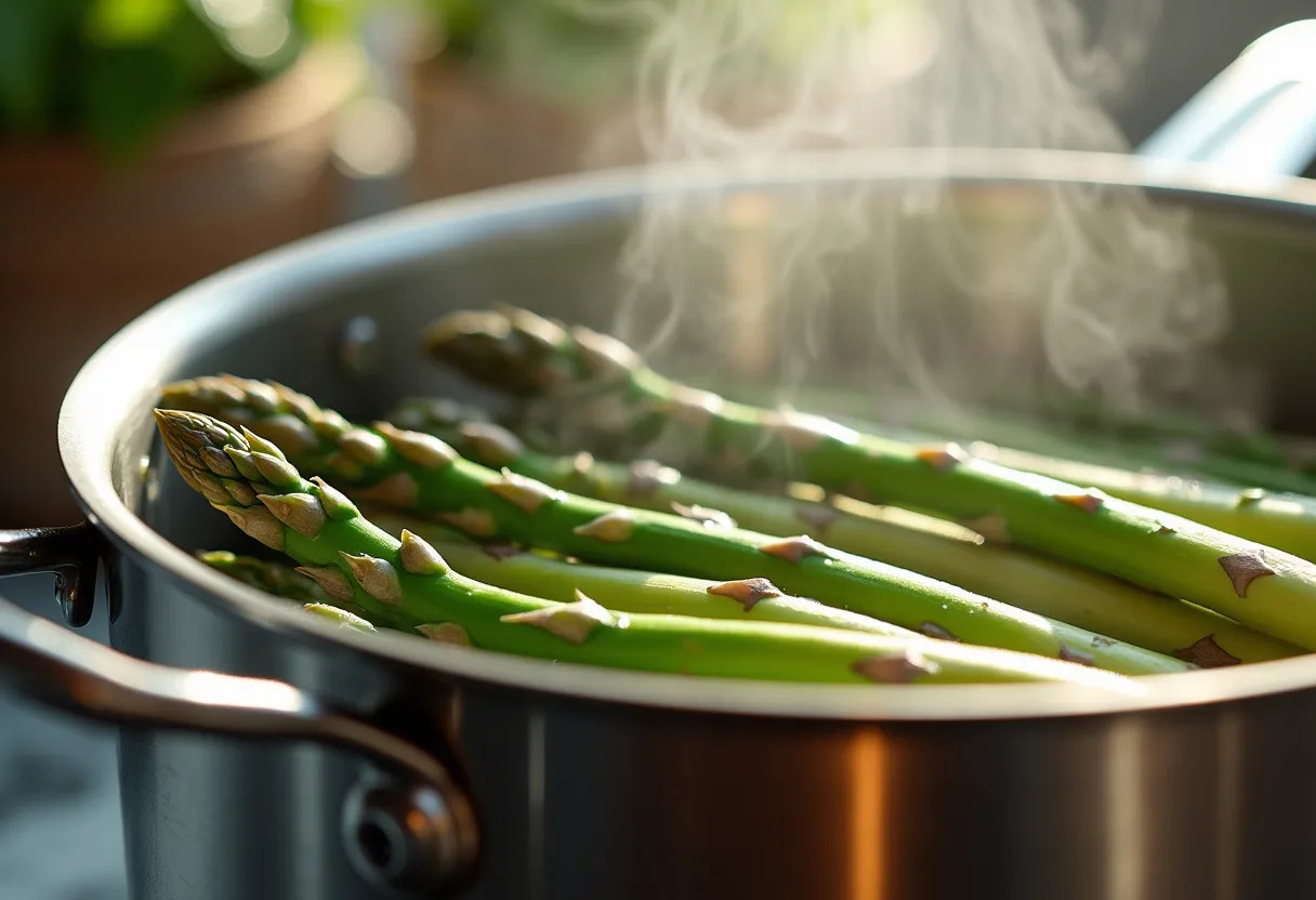 asperges cuisson