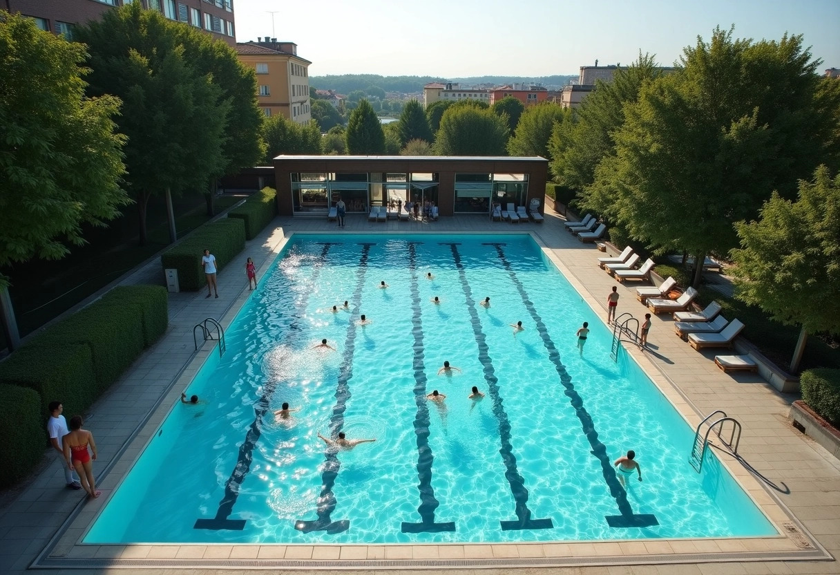 piscine  lyon